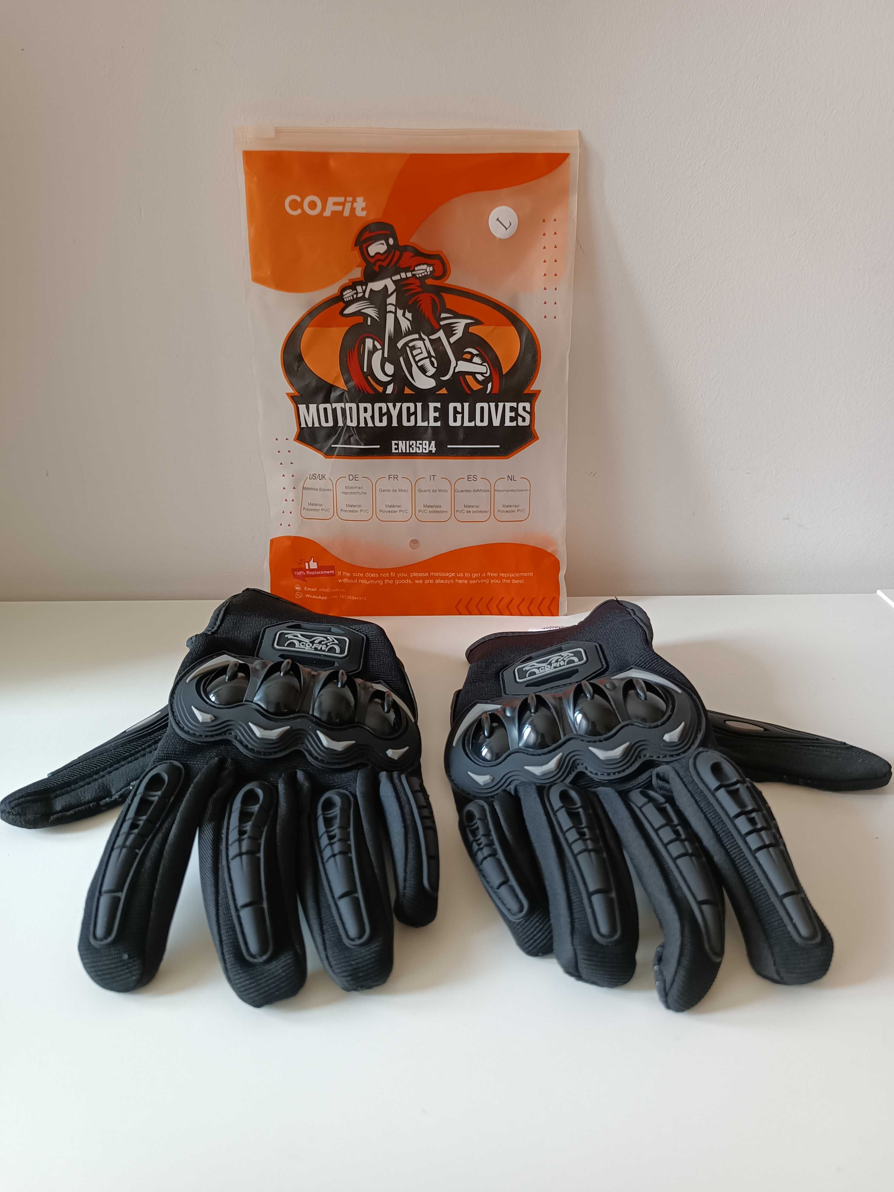  Luvas da motocicleta - Guantes de moto resistentes al