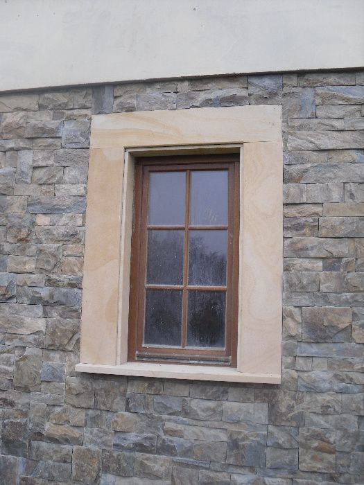 Kamienne parapety z piaskowca Długopole - wymiar, polerowane, trwałe