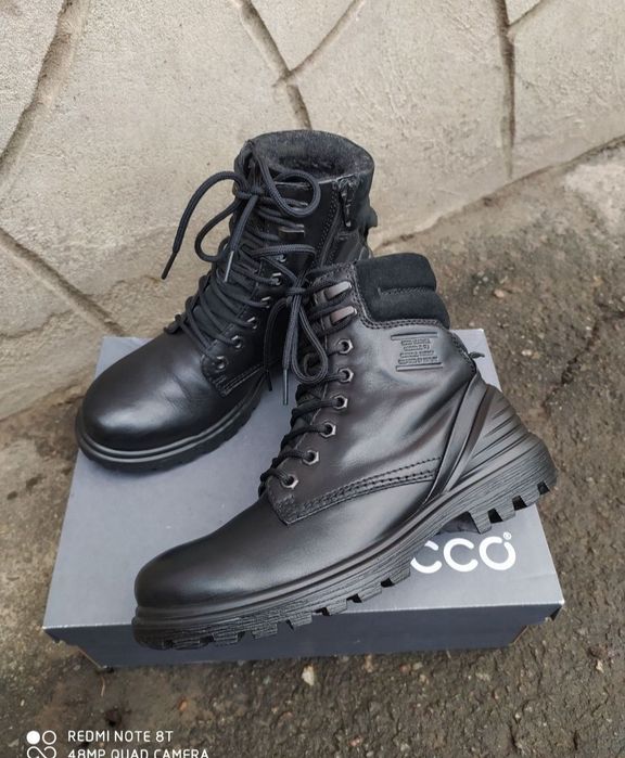 Ecco 37 ботинки на дівчинку зимові чоботи черевики сапоги взуття ессо