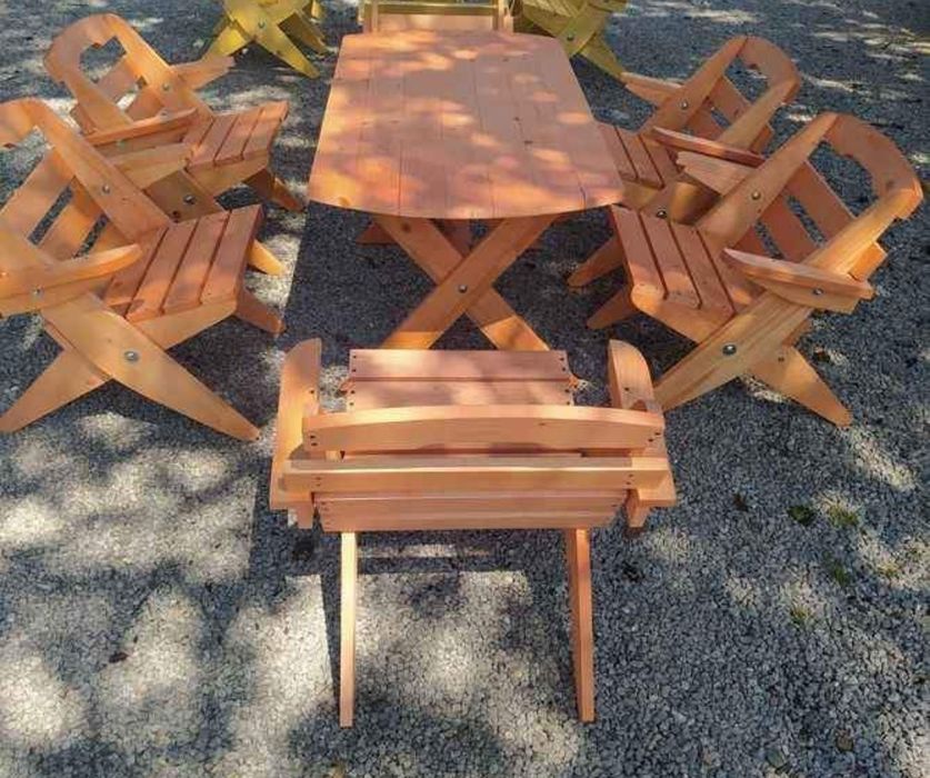 Meble ogrodowe skladane