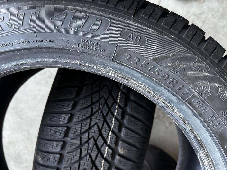 NOWE 225/50/17 DUNLOP Zimowe opony komplet