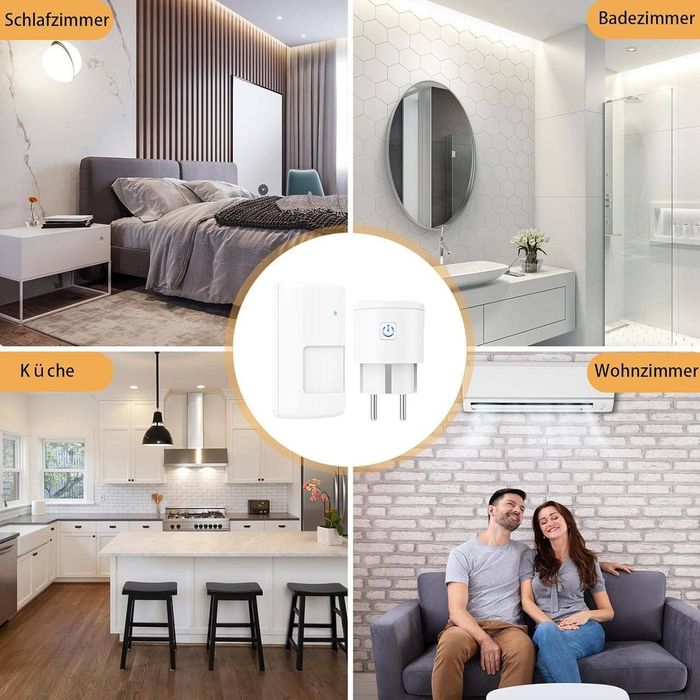 Smart розетка з датчиком руху