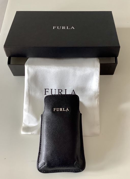 Bolsa em pele preta FURLA