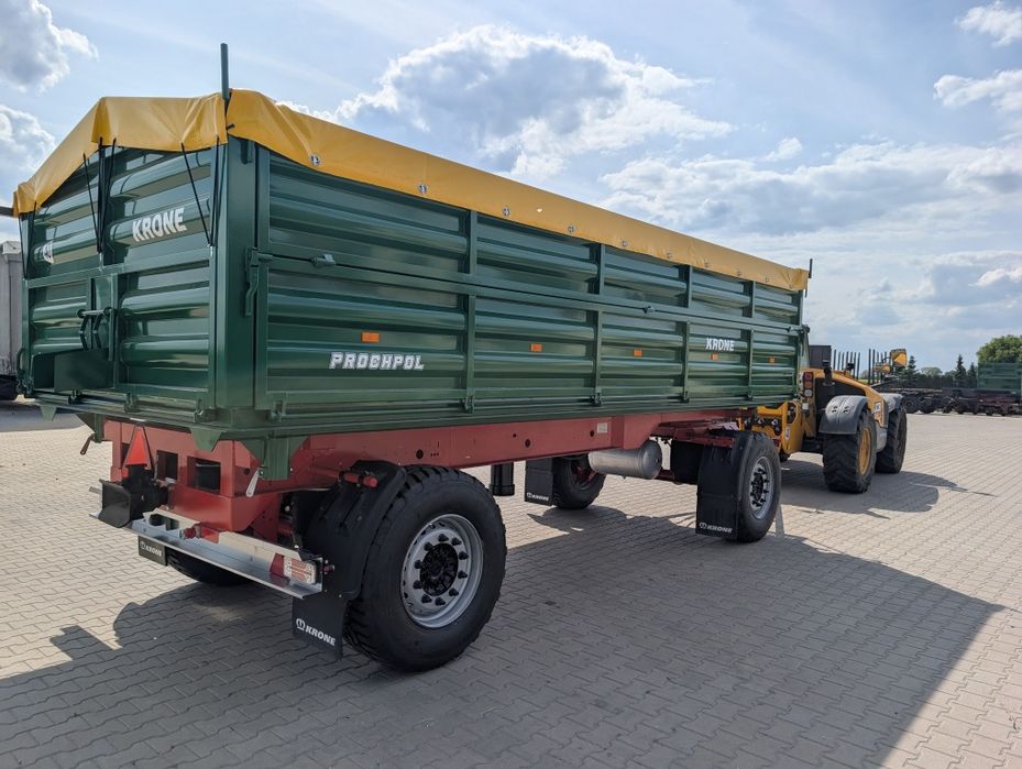 Przyczepa wywrotka 18 ton trzystronna Krone