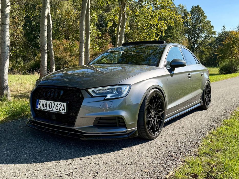 Audi A3 Limousine 2.0T 320KM, Maxton Design, Pops and Bangs