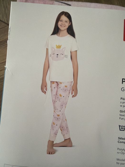 Pizama dziewczeca cleve  158/164