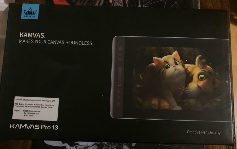 Huion Kamvas Pro 13 tablet graficzny
