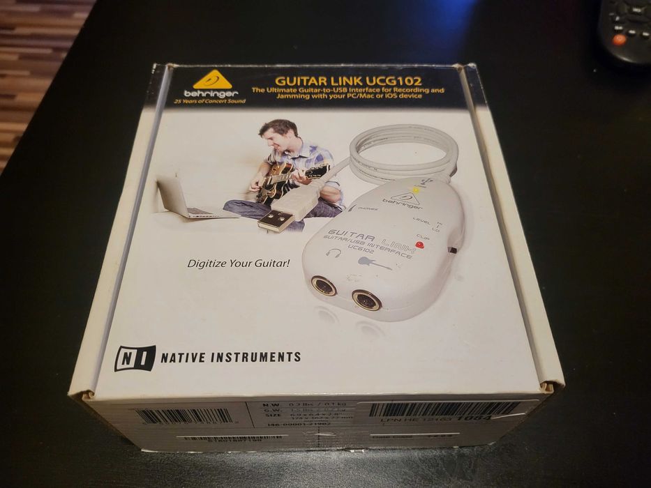 Interface gitarowy behringer GUITAR LINK UCG102