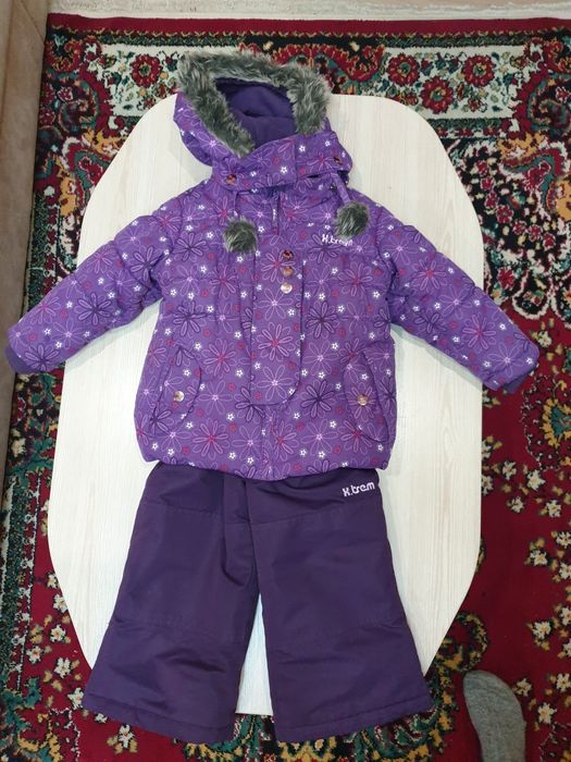 Зимовий лижний дитячій комплект GUSTI X-TREM "ФУКСІЯ" 4801XWG