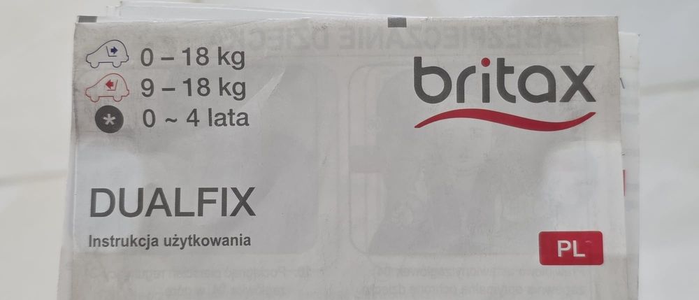 Fotelik obrotowy britax Romer 9-18 kg