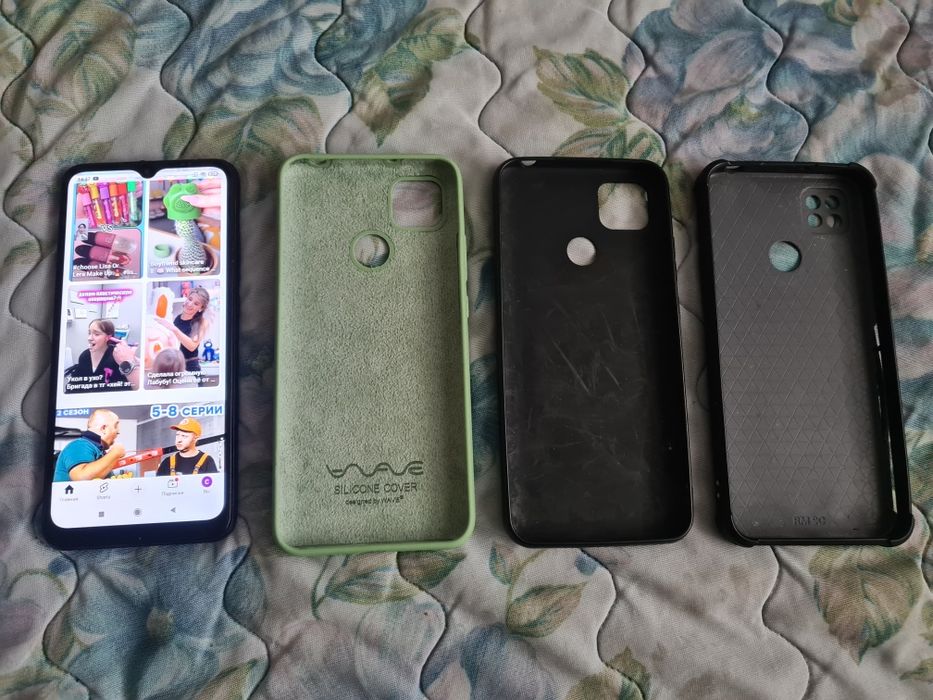 Смартфон Redmi 9C NFC. С отпечатком пальца. 10Андройд Батарея 5000mah.