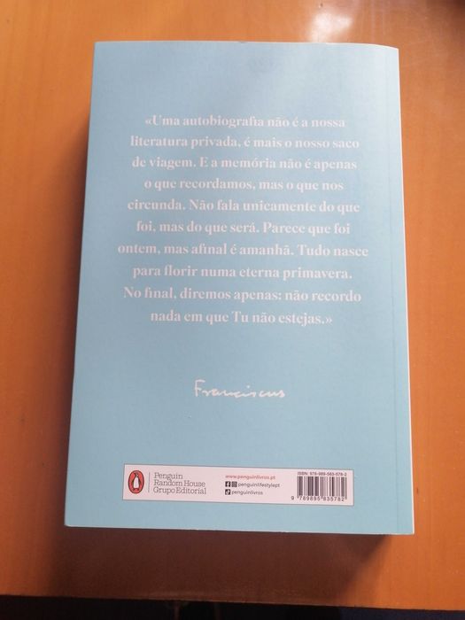Livro Papa Francisco - Esperança a autobiografia