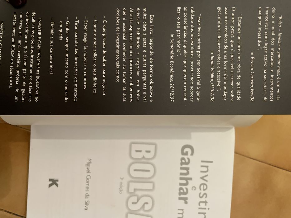 Bolsa - Investir e ganhar mais, Miguel Gomes da Silva