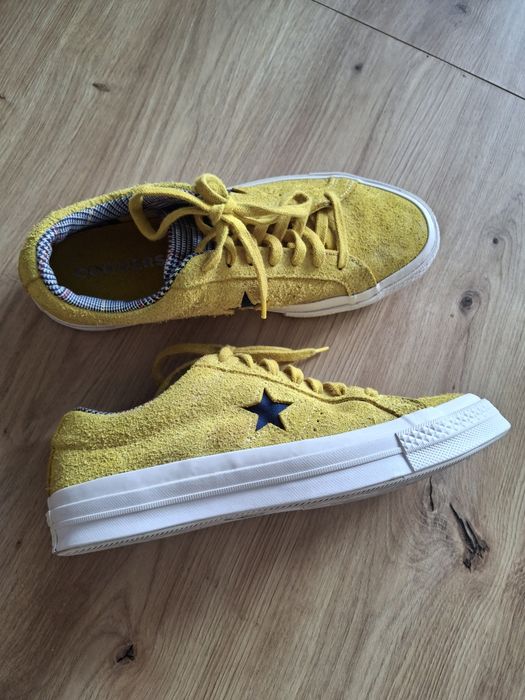 Converse One Star Suede / Unisex / Żółte zamszowe / 41 (26 cm)