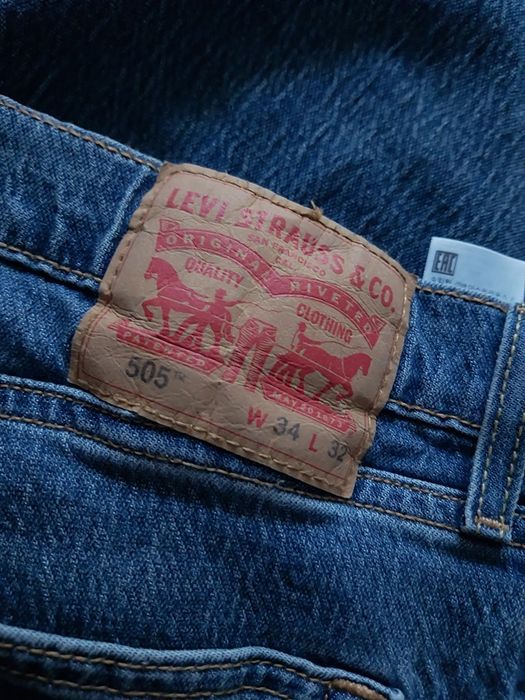 Levis spodnie jeansowe męskie L