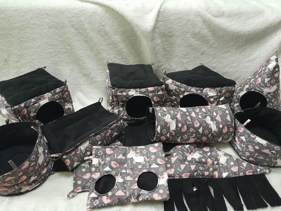 Zestaw mebelków dla gryzoni na zamówienie