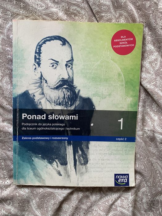 Podręcznik do języka polskiego „Ponad słowami 1” część 2