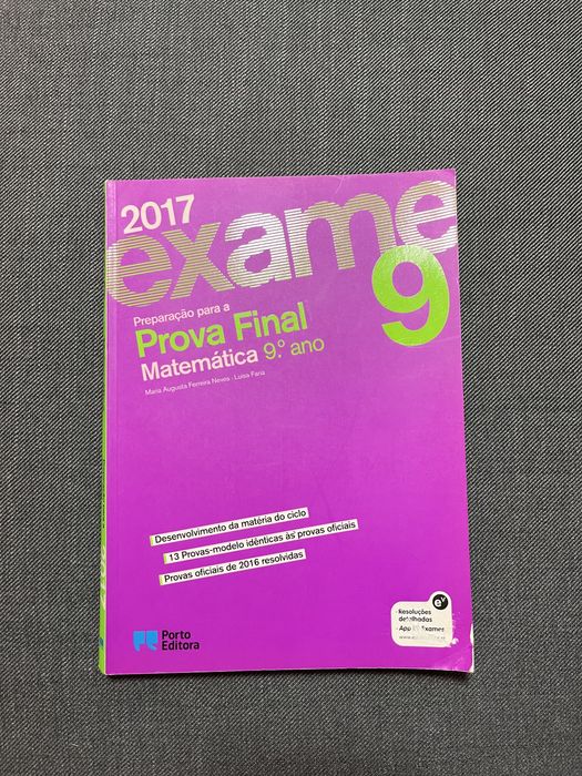 Matemática 9.ºano - exame 2017