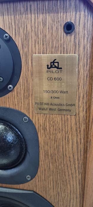 Kolumny Pilot cd 600