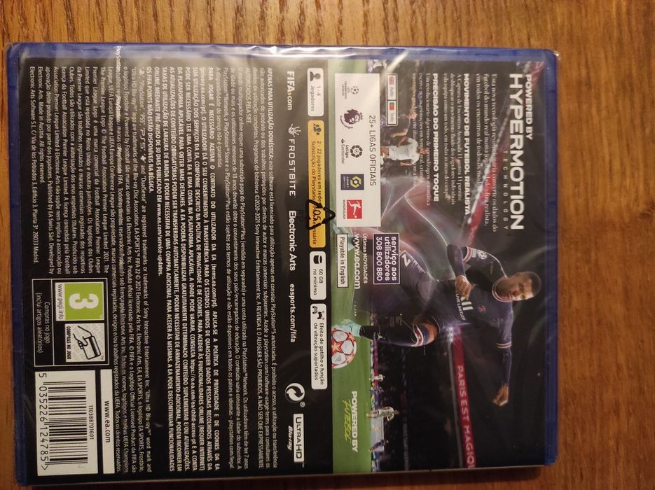 Fifa 22 PS5 Novo Selado