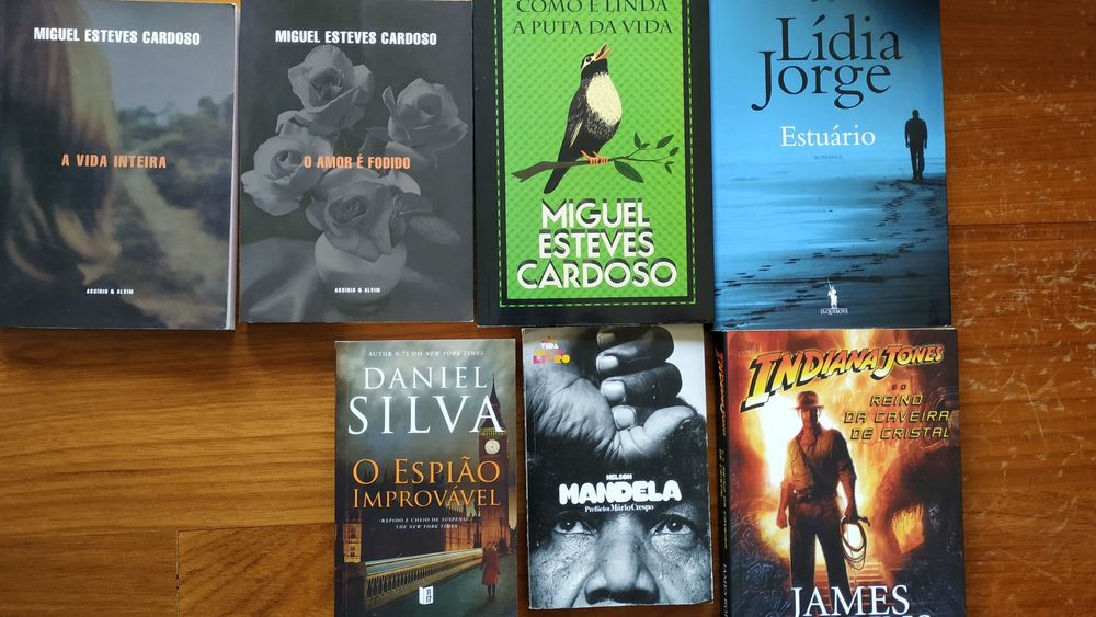Vendo vários livros nacionais e internacionais