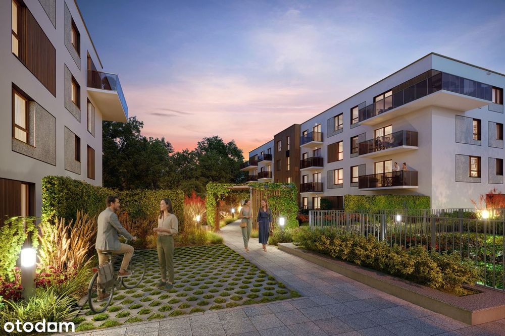 3-pokojowe mieszkanie 62m2 + balkon Bez Prowizji