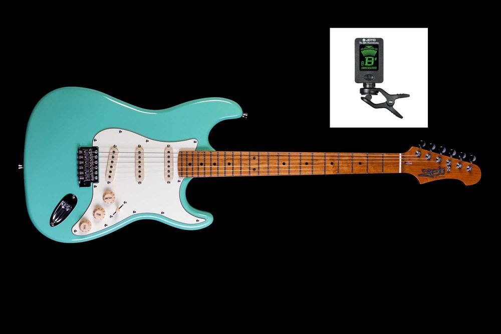 JET JS-300 SFG SSS gitara elektryczna + tuner