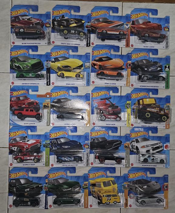 Hotwheels variáveis