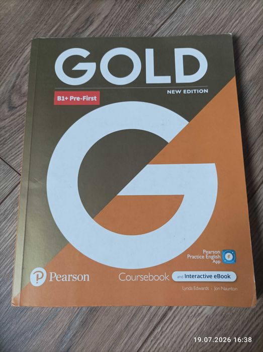 Podręcznik Gold B1+Pre-First, news edition