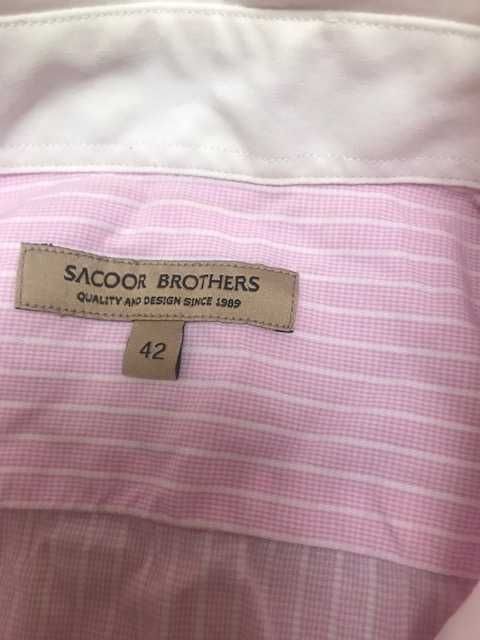 Camisa mangas curtas da Sacoor Brothers