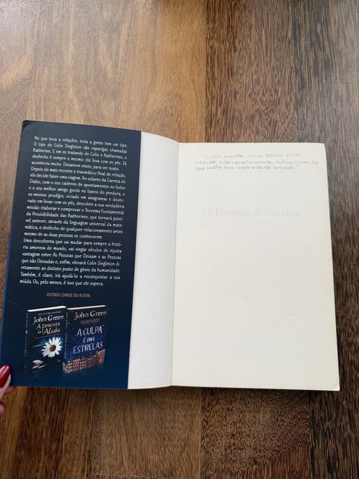 Livro “O Teorema de Katherine” - John Green