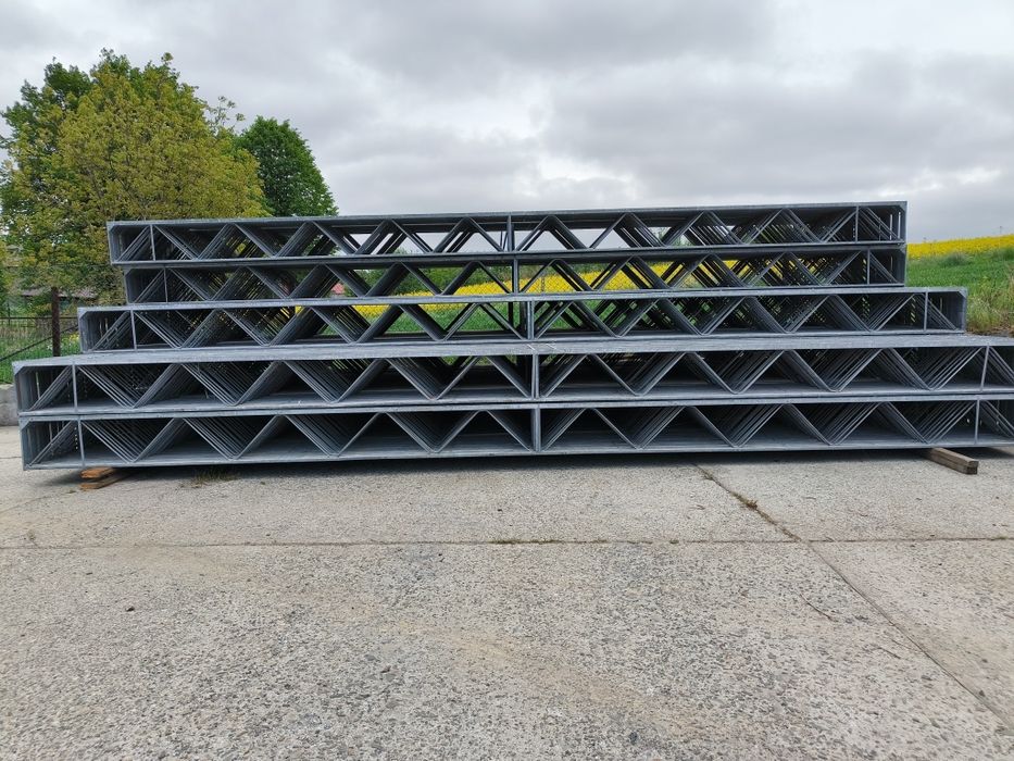 Kratownica stalowa ocynkowana 7,9m, konstrukcja na wiatę, halę 
Pas gó