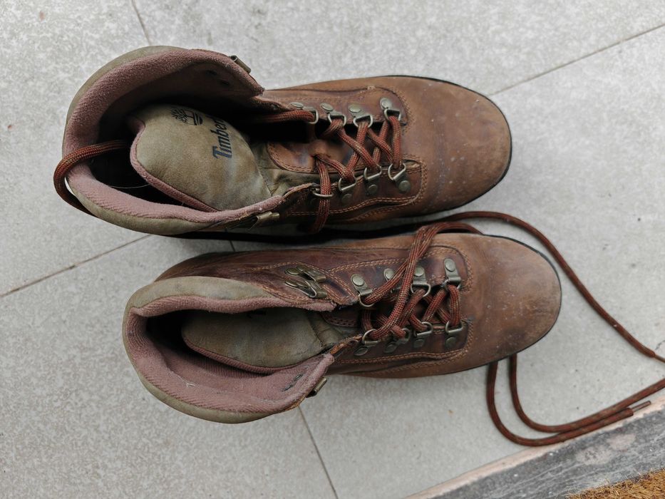 Botas Timberland tamanho 43 — Couro genuíno