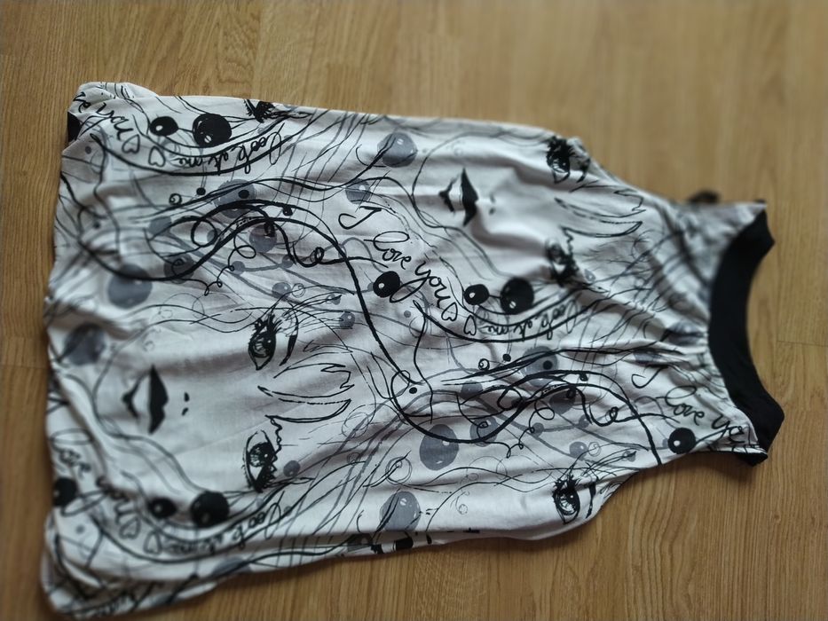 Bluzka bez rękawów r S