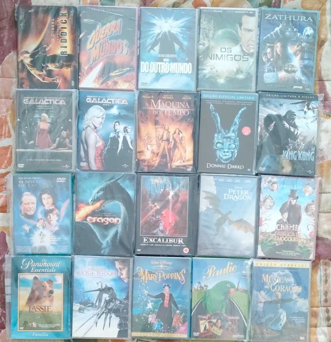 DVDS - FILMES - RAROS - Marvel - Ficção científica - Comédia - Terror - Ação - Drama - Tarzan