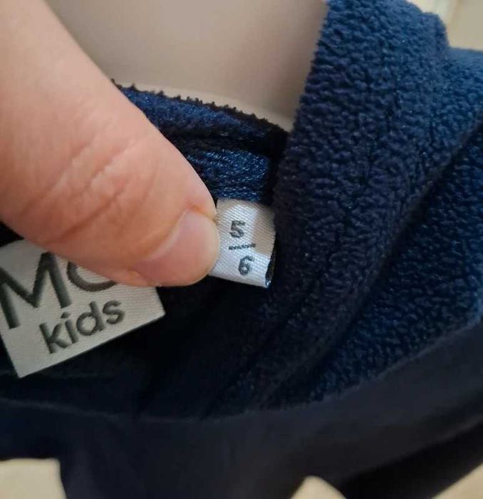 Camisola com capuz azul marinho MO Kids