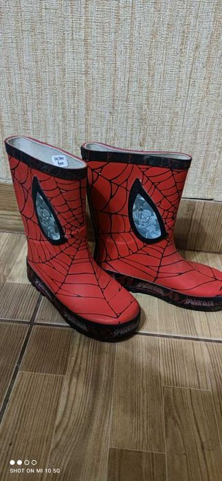 Сапожки резиновые Spider р.10