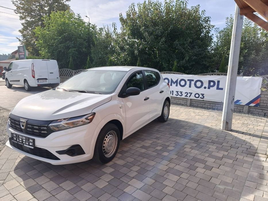 Dacia Sandero 1.0 Benzyna-Gaz 91 KM Zarejestrowany Oryginalny Przebieg