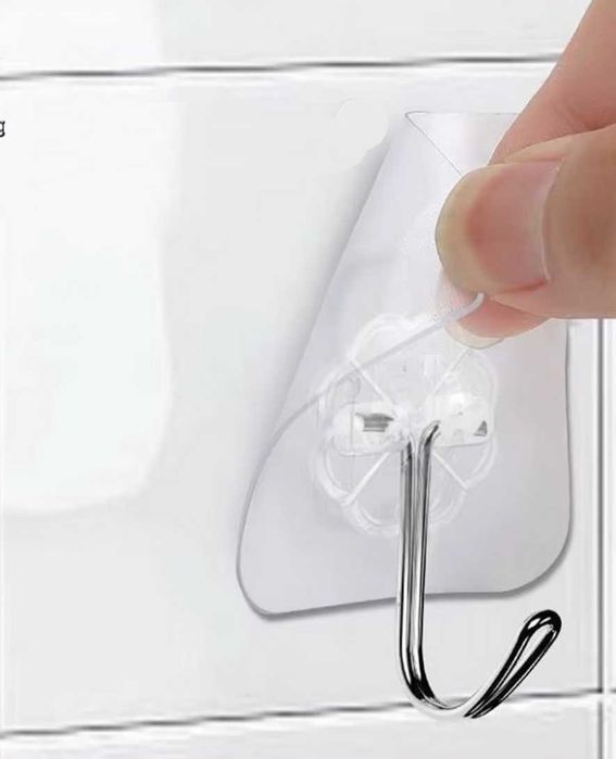 Гачок для настінного кріплення без свердління для кухні ванни кімнати