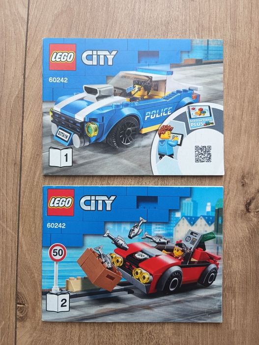 Instrukcja LEGO 60242 Aresztowanie na autostradzie książeczkę
