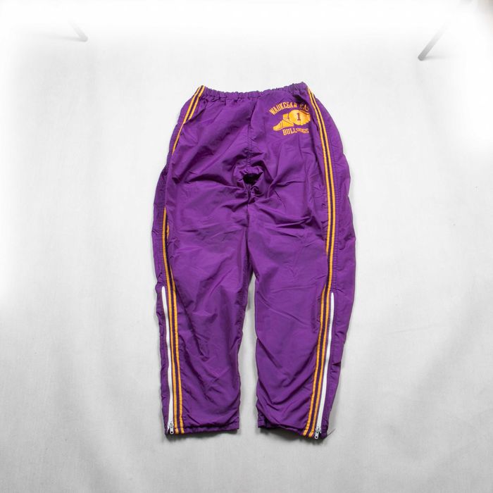 Russell Athletic y2k spodnie dresowe parachute L uniwersyteckie USA