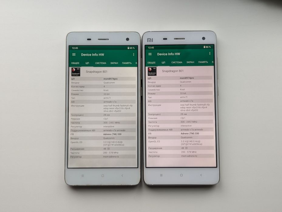 Xiaomi Mi 4 LTE 2/16GB и Mi 4W 3/16GB