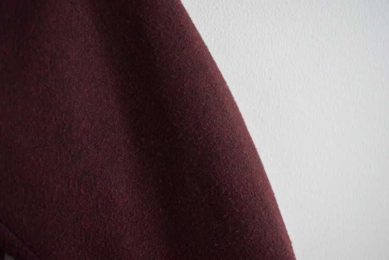 Only płaszcz wiosenny bordowy 40 l damski