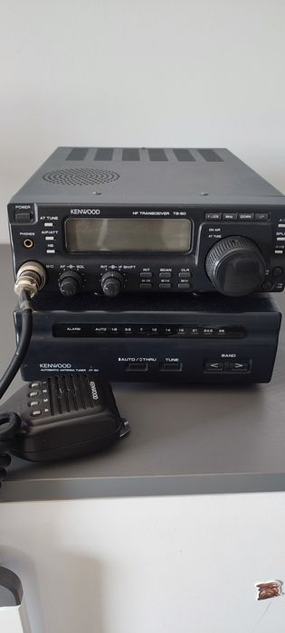 Kenwood TS 50 plus skrzynka antenowa, radiostacja KF