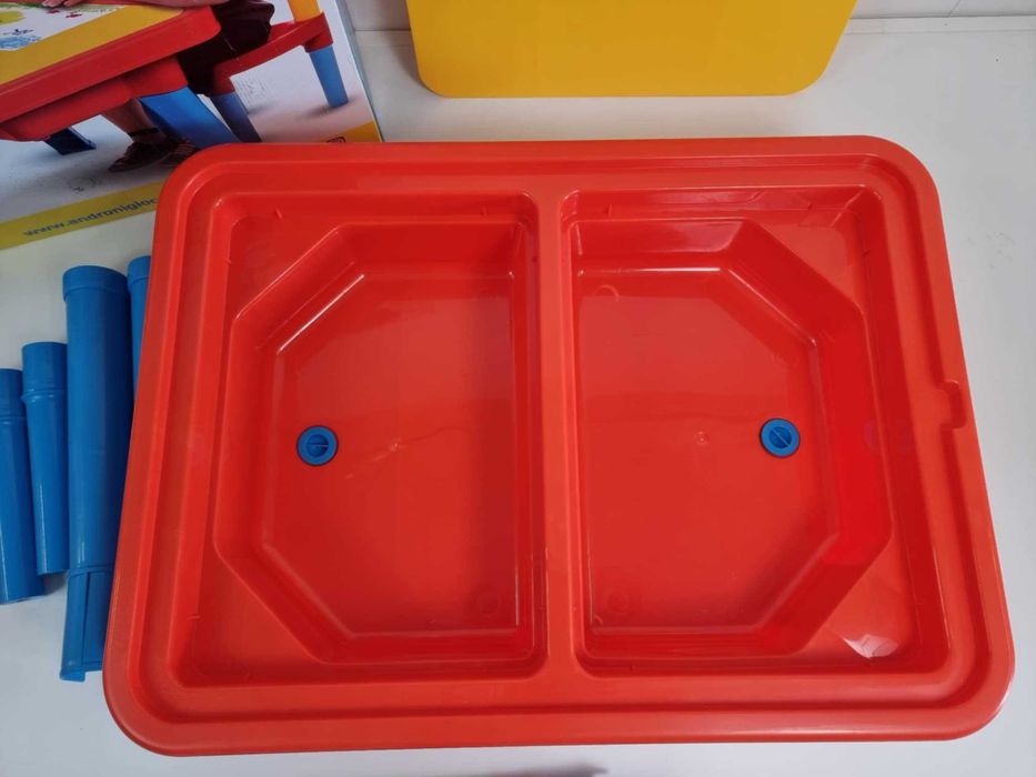 NOWY Stolik z krzesłem dla dziecka Androni Giocattoli 3+ z pokrywą