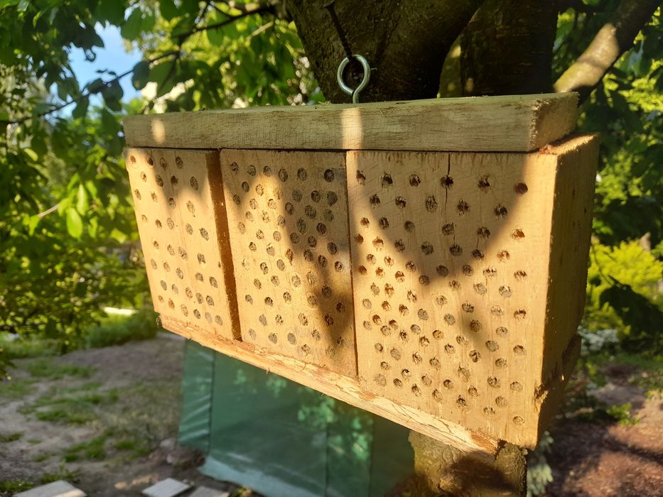 Domek Hotel dla pszczół/ murarek / owadów SOLIDNY