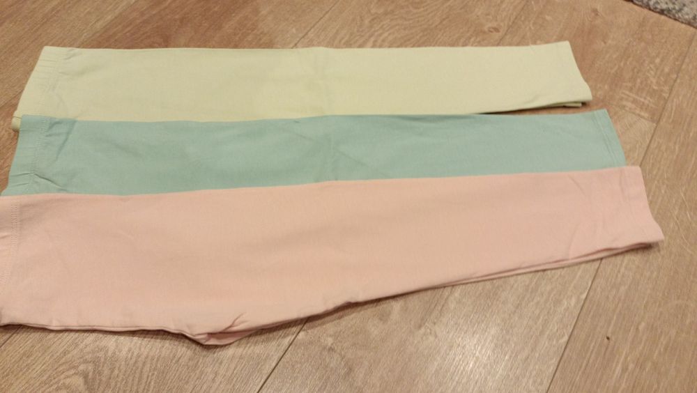 Legginsy pastelowe H&M r.110 nowe