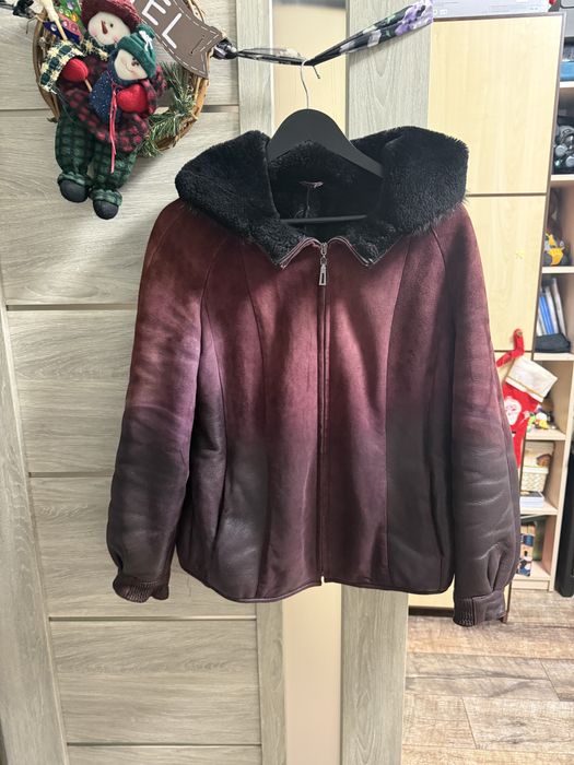 Дублянка овчина ефект омбре