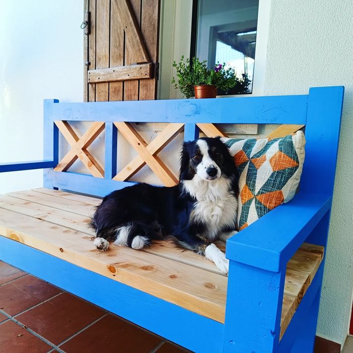 Banco de Jardim em Madeira