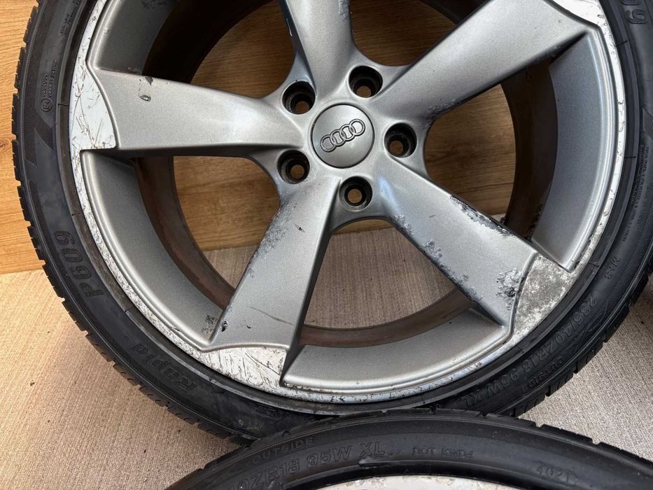 felgi audi rotor 5x112 8jx18